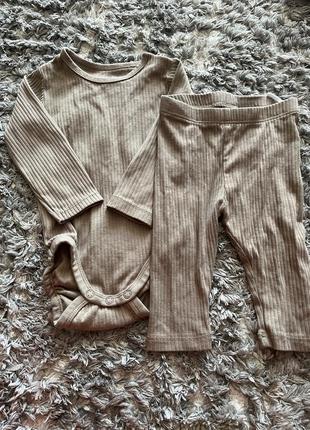 Костюм боді штани