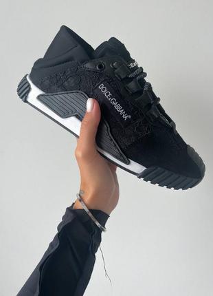 Dc “ns low black ” premium кросівки