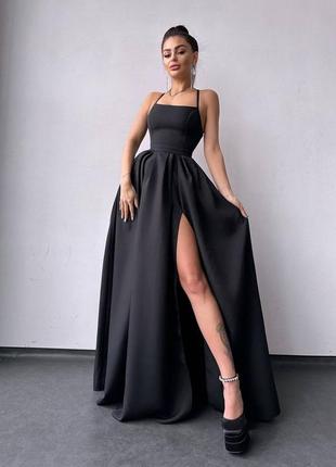 Ніжна сукня максі зі шнурівкою на спинці плаття двогу в підлогу5 фото
