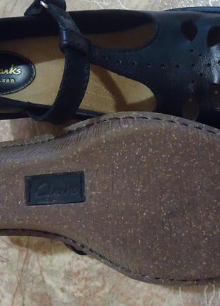 Clarks кожаные туфли5 фото