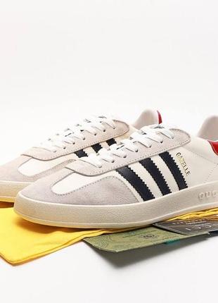 👟 кеди жіночі x adidas gazelle white адідас  / наложка bs👟6 фото