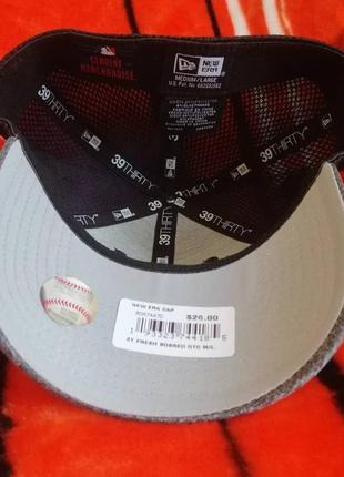 💯⚾ оригинал. стрейчевая кепка new era 39thirty  x mlb boston red sox. очень жирная кепка 👍6 фото