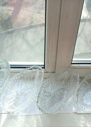 Кристальная тура салатница