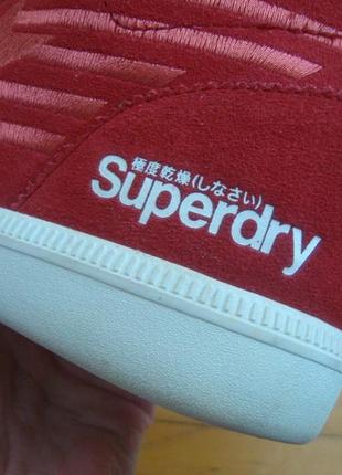 Черевики снікерси superdry оригінал натур замша 39 розмір4 фото