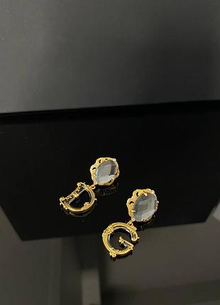 Брендовые серьги 3