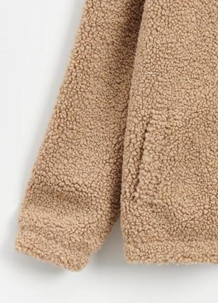 Куртка из экомеха тедди