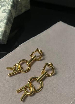 Брендовые серьги 2