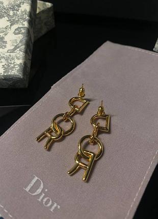 Брендовые серьги 3