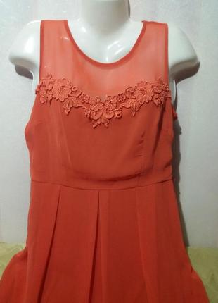 Красиве шифонова сукня (пог 49-51 см) румунія (41)