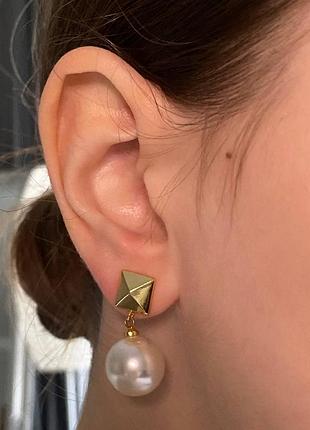 Брендовые серьги 6