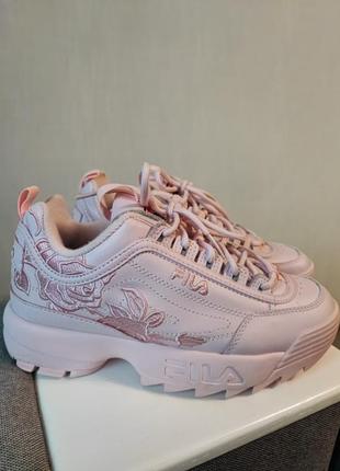 Fila/кроссовки/розовые/37.5-38 размер