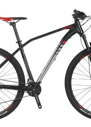 Велосипед найнер crosser shadow 29" (рама 19, 2*9) hidraulic l-twoo чорний