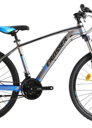 Велосипед найнер crosser quick 29" (рама 21, 3*8) hidraulic shimano altus сіро-синій