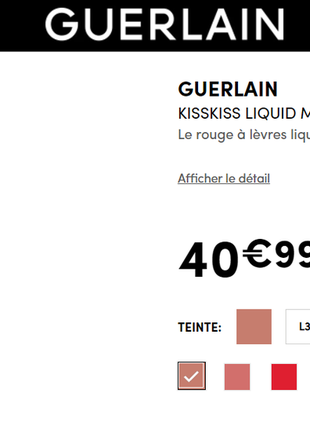 Жидкая матовая помада - крем guerlain kisskiss liquid4 фото