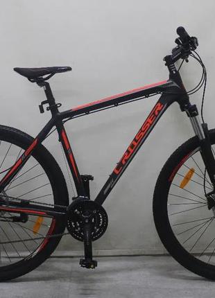 Велосипед найнер crosser one 29'' (рама 21, 3х10) hidraulic shimano deore чорно-червоний
