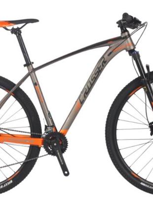 Велосипед найнер crosser x880 29" (рама 17, 21s) hidraulic shimano серо-оранжевый