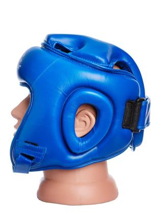 Боксерский шлем турнирный powerplay 3045 синий s4 фото