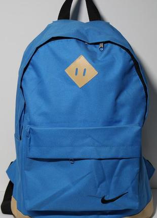 Рюкзак міський спортивний nike (р-р 43х33см, синій)1 фото