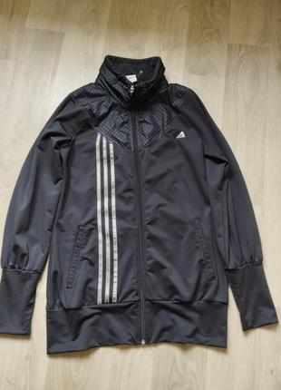 Ветровка серая черная adidas climalite