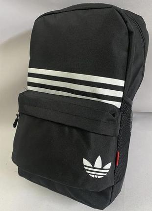 Рюкзак городской спортивный adidas (р-р 42х25см, черный)1 фото