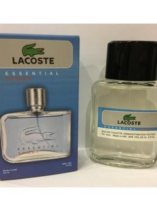 Міні-тестер duty free 60 ml lacoste Portofel jonas sport, лакост ессеншіал спорт