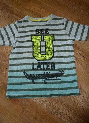 Футболка marks&spencer на 5-6 років