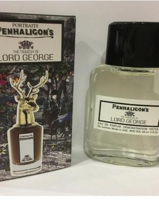 Мини-тестер duty free 60 ml penhaligon's portraits the tragetty of lord george, кенхалигонс лорд джордж