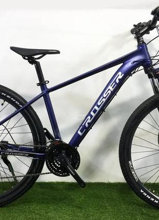 Велосипед найнер crosser ultra 29" (рама 17) hidraulic shimano altus фіолетовий