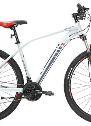 Велосипед найнер crosser shadow 29" (рама 19, 21s) hidraulic shimano tourney сірий