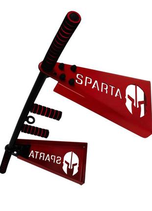 Домашний турник с кольцом для груши sparta red разборный2 фото