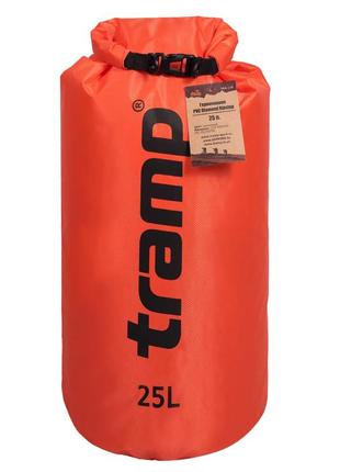 Гермомішок tramp pvc diamond rip-stop помаранчевий 25 л tra-118-orange