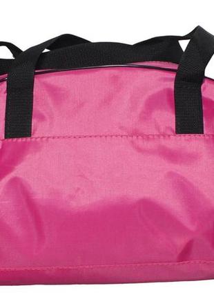 Сумка спортивна nike, рожевий (поліестер, р-р 22x42 см)2 фото