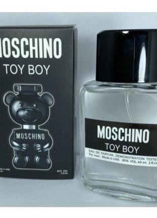 Мини-тестер duty free 60 ml moschino toy boy, москино тот бой