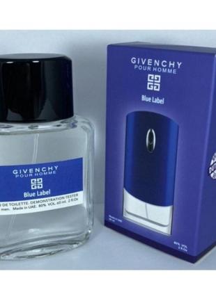 Мини-тестер duty free 60 ml givenchy blue cone pour homme, более живой пор хом блю лейбл