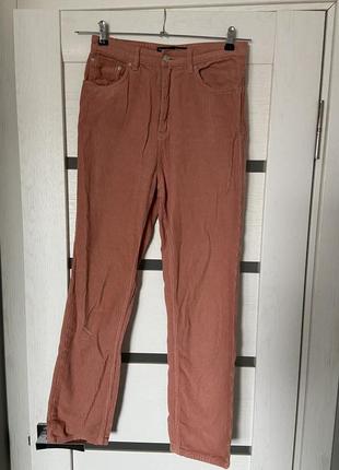 Джинси mom лососевого кольору