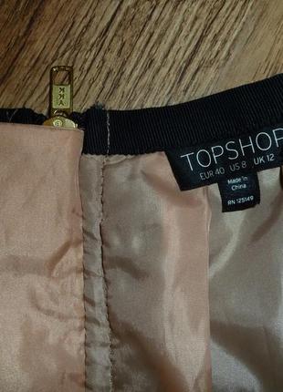 Нарядная гипюровая юбка top shop, р 123 фото