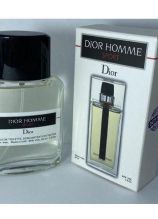 Міні-тестер duty free 60 ml dior homme sport, крістіан діор хом спорт