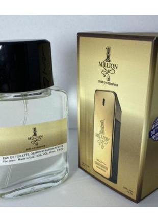 Міні-тестер duty free 60 ml paco rabanne 1 million, пако рабан 1 мільйон1 фото