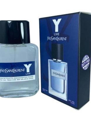 Мини-тестер duty free 60 ml yves saint laurent y live, ив сен лоран юлево