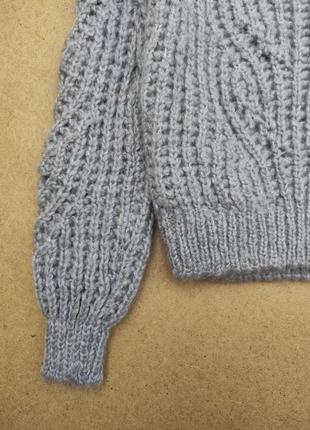 Оверсайз свитер джемпер с открытыми плечами пуловер river island xs-s6 фото