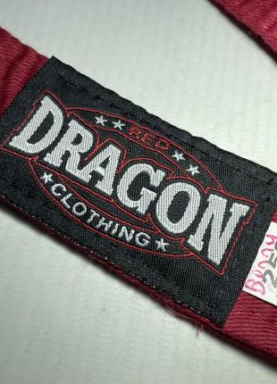 Пояс red dragon для кимоно, 260 см, как новый!2 фото