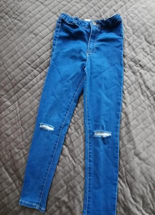 Джинсы скинни zara 122р