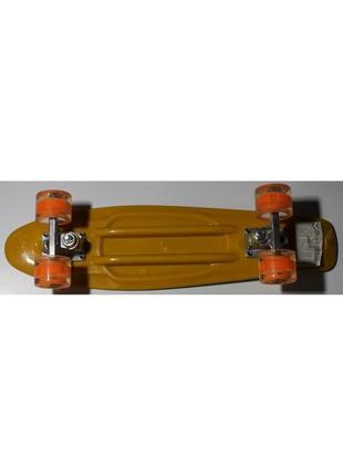 Пенни борд penny board sc21503-1 56,5*15 см колеса pu свет2 фото