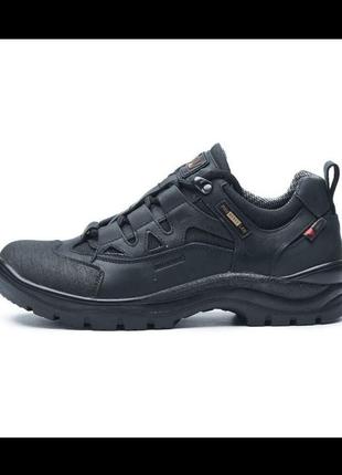 Кросівки шкіряні чорні тактичні, військове взуття розміри 34-48, военные тактические дышащие черные кроссовки10 фото
