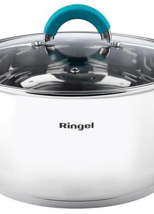 Набор посуды ringel meyer набор кастрюль 6 пр. 1.6 л+2.3 л+3.2 л (rg-6000)2 фото
