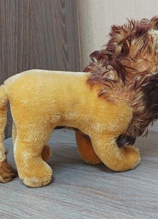 Винтажный лев steiff 4