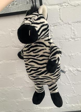 Грелка игрушка зебра