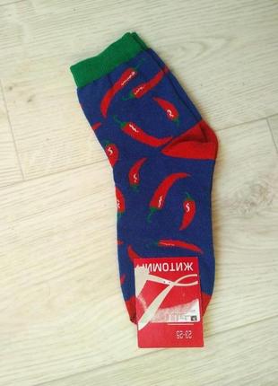 Нові,стильн,бренд,фірмові шкарпетки шкарпетки перчик теплі милі модні бавовна р. 36-412 фото