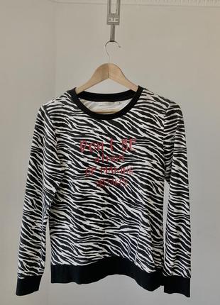 Світшот clockhouse зебра жіночий