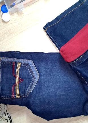 Крутые джинсы на флисе4 фото